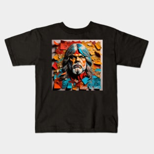 Leon Russel // Paper Art Kids T-Shirt